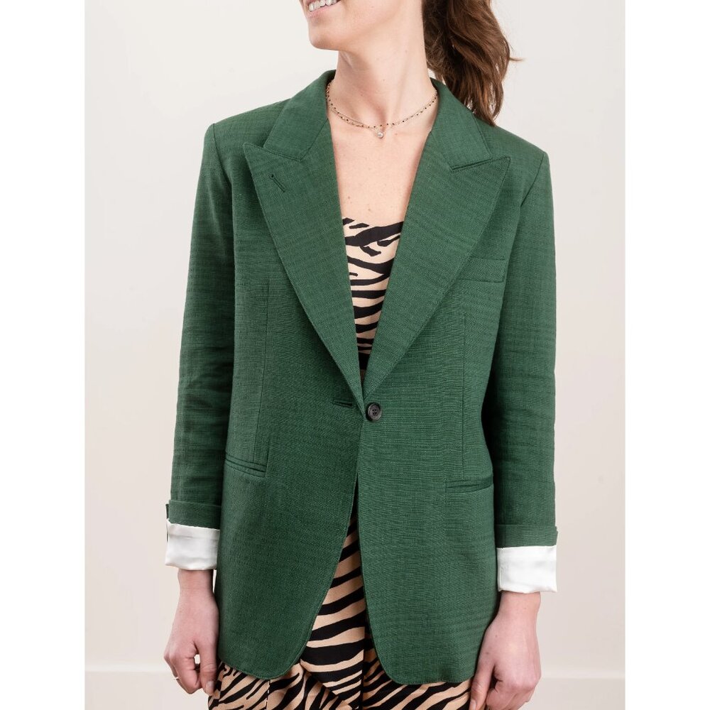 Smythe 90's Blazer in "Fern", size XS (fits size 2) - Picture 11 of 12